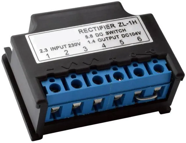 Main image of 1PC Half-Wave Rectifier, Rectifier Device ZL-1H 104V XLZL-3A 230V Sealed in Box(ZL-1H)