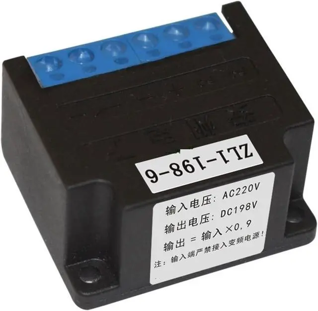 Alt view image 2 of 2 - Brake Rectifier 6 Terminal Bandgap Power ZL1-198-6 Motor Holding Supply
