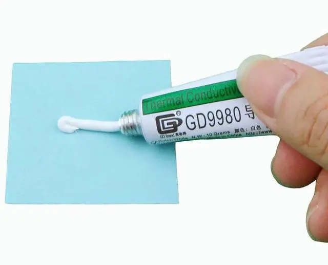 Alt view image 2 of 4 - 10g Thermal Paste GD9980 Thermally Conductive Adhesive Heat-conducting Glue Heatsink Plaster Thermal Heat Sink Glue