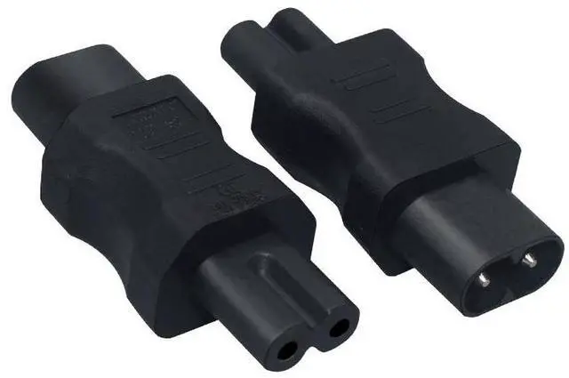 Main image of IEC 320 IEC320 iec C7 to C8 AC Power Adapter Male Female Extension Connector