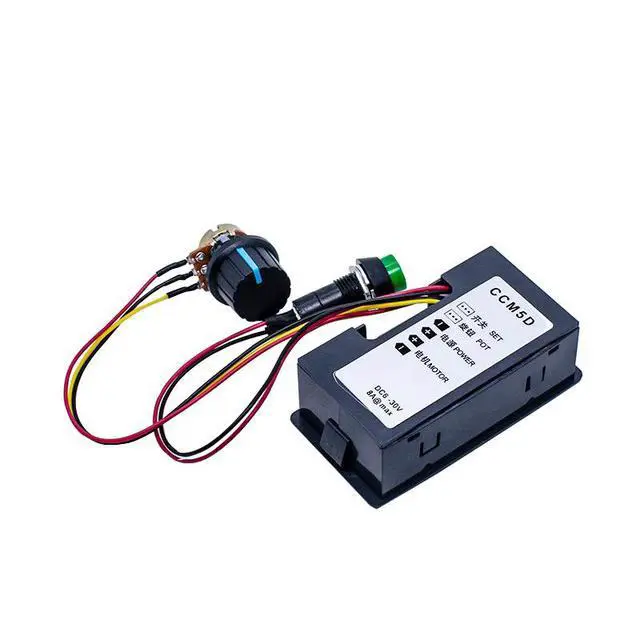 Alt view image 2 of 2 - DC 6V 12V 24V 6A Adjustable PWM DC Motor Speed Controller CCM5D Digital Display Regulator LED Motor Controller Speed Regulator New
