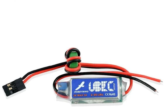 Main image of 5V / 6V RC UBEC 3A Max 5A Lowest RF Noise BEC Full Shielding Antijamming Switching Regulator