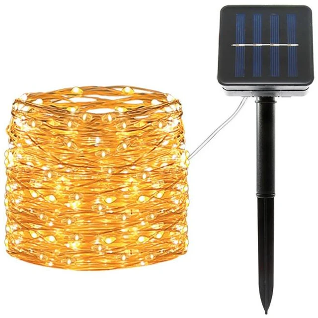 Main image of 7M 50LED String Light, Warm White LED Christmas Lights IP44 Waterproof Crystal Bubble String Lights Fairy Decorative Lights for Weddings/Parties/Festivals, 8 Modes, Auto