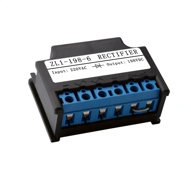 Main image of Brake Rectifier Full Wave ZL1-198-6 Motor Holding Power Supply AC220V to DC198V