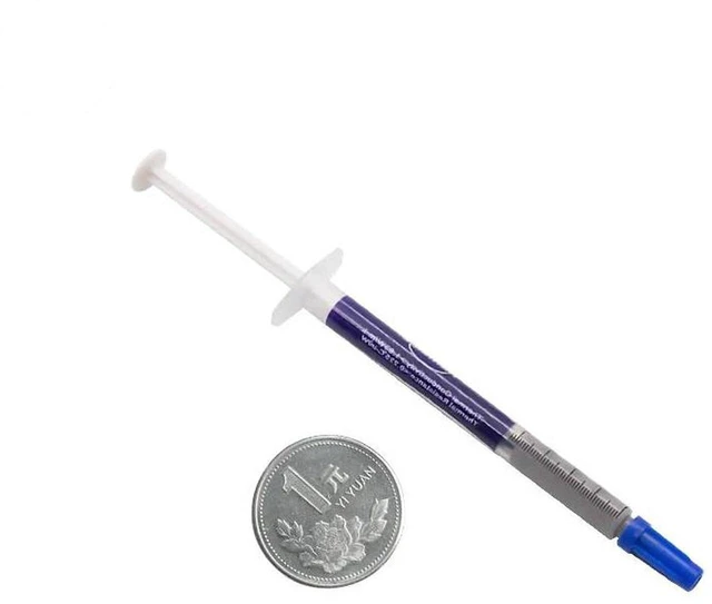Alt view image 3 of 3 - Hot Sale 10pcs/lot 1g Grey Silver Thermal Grease Silicone Heat Sink Paste CPU Cooler Heatsink 10% Silver Included Compound PC