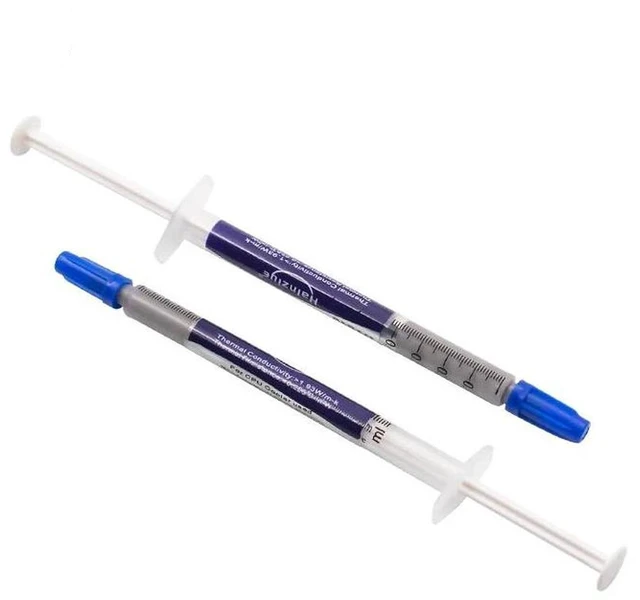 Alt view image 2 of 3 - Hot Sale 10pcs/lot 1g Grey Silver Thermal Grease Silicone Heat Sink Paste CPU Cooler Heatsink 10% Silver Included Compound PC