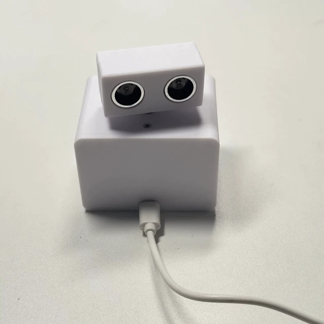 Alt view image 2 of 5 - 1Set Micro Ultrasonic Radar Model with Display Screen 160° Scanning Type-C Interface 3D Printing Outer Shell Modified Accessory
