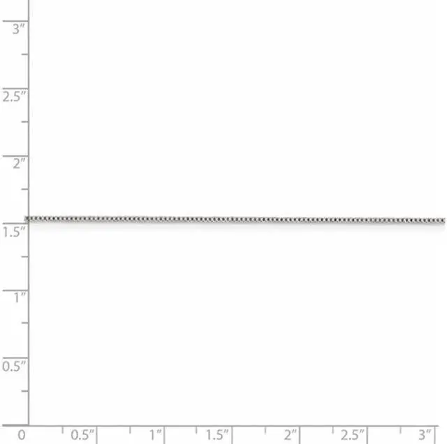 Alt view image 3 of 4 - 18 Inch Sterling Silver Box Chain (0.800mm)