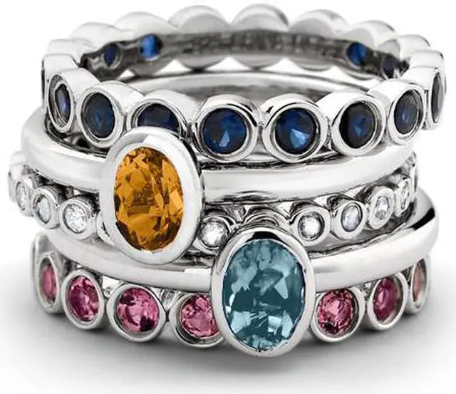 Alt view image 5 of 6 - 2/5 Carat (ctw) Solitaire Oval Citrine Ring in Sterling Silver