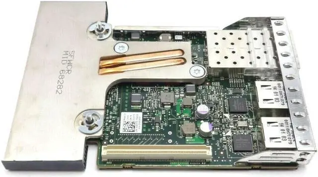 Alt view image 2 of 10 - DELL 165T0  Broadcom 57800S 2X10Gbe Quadport Sfp With 2X1Gbe Converged Ndc