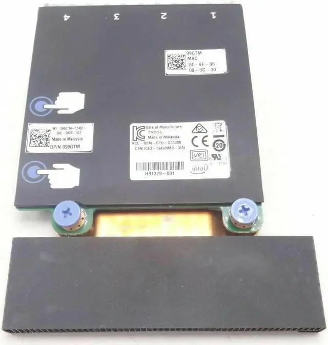 Alt view image 5 of 12 - DELL 99Gtm X540 Quadport 10 Amp 1Gb 10Gbaset Amp 1000Baset Pcie R Series Daughter Card Nic