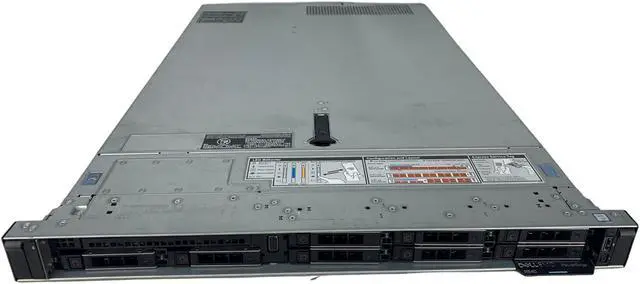 Main image of Dell Poweredge R640 8x2.5 24Core Server 2xGold 6126 2.6GHZ 32GB DDR4 2133 RAM 8x1.8TB 12G SAS 10K PERC H730P Redundant Power Supplies
