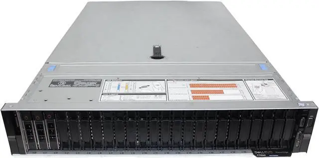 Main image of Poweredge R740XD 28SFF 96GB 2x Gold 5118 2.6GHZ=24cores 3x 1.2TB 12G H730P