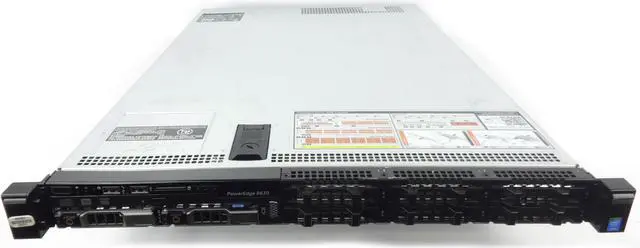 Main image of Dell Poweredge R630 8 Bay 16Core Server 2xE5-2620v4 2.1GHZ 32GB DDR4 2133 RAM 2x1.2TB 12G SAS 10K PERC H730 Redundant Power Supplies