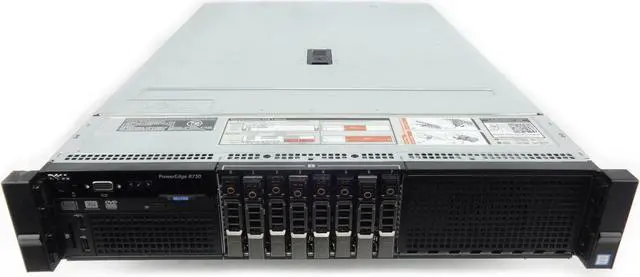 Main image of Dell Poweredge R730 8 Bay 16Core Server 2xE5-2620v4 2.1GHZ 768GB DDR4 2133 RAM 8x1.8TB 12G SAS 10K PERC H730P Redundant Power Supplies