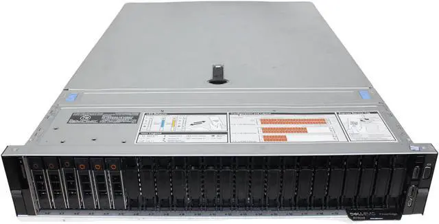 Main image of Dell Poweredge R740XD 24x2.5 24Core Server 2x 64GB DDR4 2133 RAM 6x1.8TB 12G SAS 10K PERC H330 Redundant Power Supplies