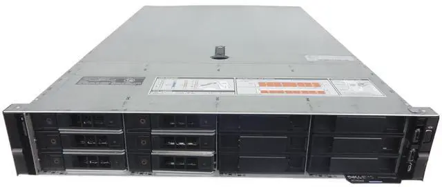 Main image of Dell Poweredge R740XD 12LFF 4SFF(Rear) 8Core Server 2xSilver 4112 2.6GHZ 256GB DDR4 2133 RAM 6x PERC H730P Redundant Power Supplies
