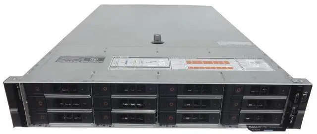 Main image of Dell Poweredge R740XD 12LFF 4SFF(Rear) 24Core Server 2xGold 6126 2.6GHZ 96GB DDR4 2400 RAM 12x PERC H730P Redundant Power Supplies