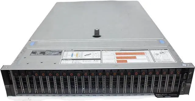 Main image of Dell R740XD 28SFF 2xSLVR 4116 2.1GHZ=24Cores 384GB 3x960GB SATA 6G SSD 2x750W