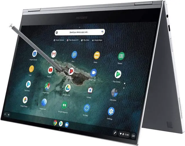 Alt view image 3 of 4 - Samsung Chromebook XE930QCA-K02US 13.3" Touch 8GB 256GB SSD Core™ i5-10210U 1.6GHz, Mercury Gray