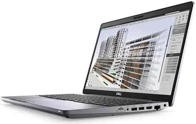 Alt view image 3 of 4 - Dell Precision 3551 (15.6", 16GB, 512GB SSD, i7-10850H 2.7GHz) Win11P, Grey