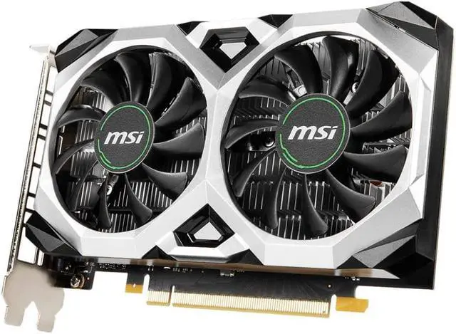 Alt view image 2 of 8 - MSI GAMING GTX 1650 4GB GDRR6 GRAPHIC CARD GEFORCE GTX 1650 D6 Ventus XS OC