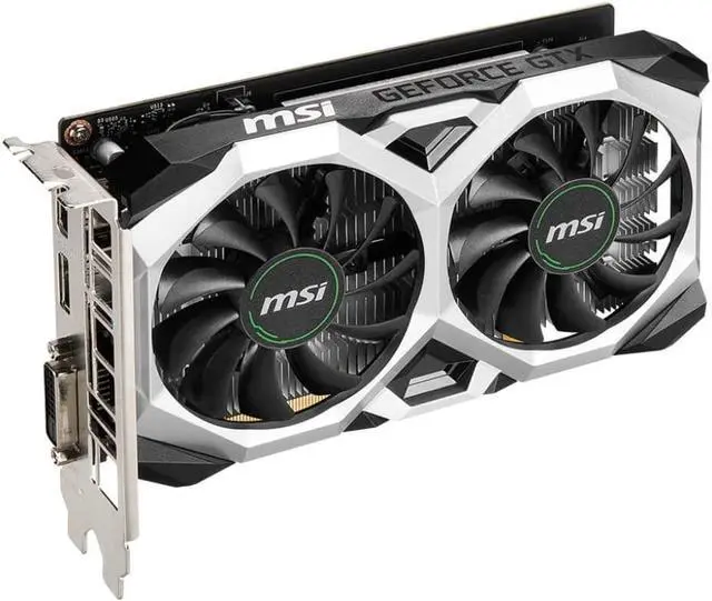 Alt view image 4 of 8 - MSI GAMING GTX 1650 4GB GDRR6 GRAPHIC CARD GEFORCE GTX 1650 D6 Ventus XS OC