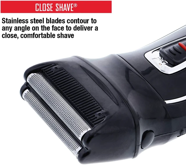 Alt view image 4 of 11 - Barbasol CBF12001BLK Foil Rechargeable Razor