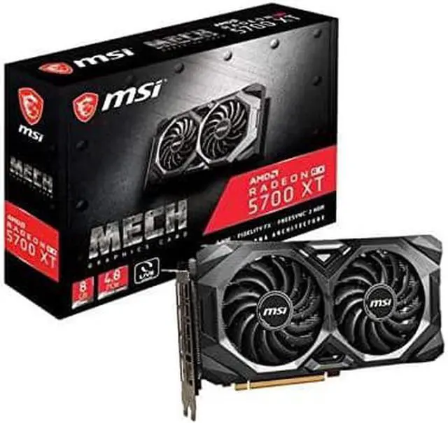 Main image of MSI Radeon RX 5700 XT 8GB GDDR6 Graphics Card Radeon RX 5700 XT MECH