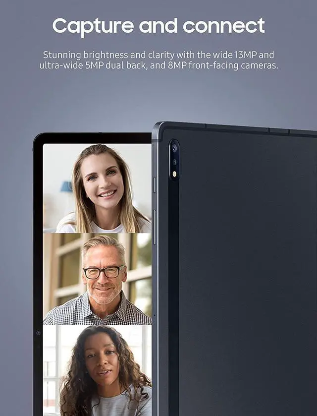 Alt view image 16 of 17 - SAMSUNG Galaxy Tab S7 Octa Core Processor 8 GB Memory 256 GB Flash Storage 11" 2560 x 1600 Tablet PC Android Mystic Black