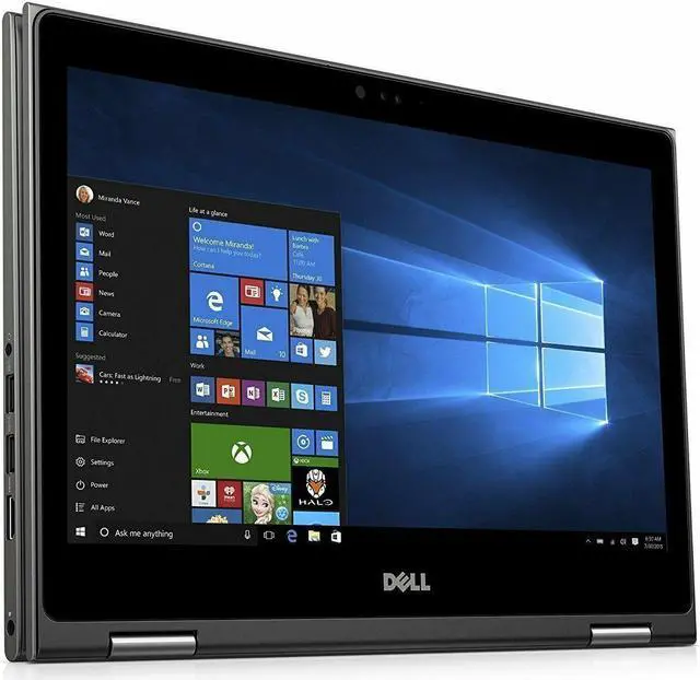 Alt view image 7 of 11 - Dell Inspiron 2-in-1 13.3" FHD Touch i7-8550U 8 256GB SSD i5379-7923GRY-PUS