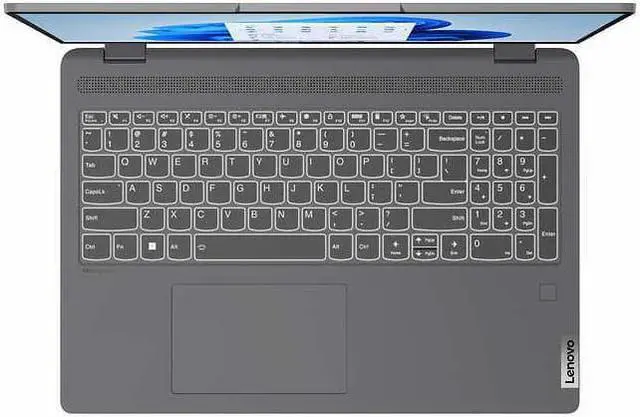 Alt view image 8 of 10 - Lenovo Flex 5 Laptop Intel Core i7-1255U 3.50 GHz 16GB RAM 512GB SSD 16" 2.5K 2560x1600 Windows 11 Home 82R80002US GRAY