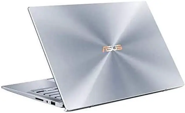 Alt view image 18 of 18 - ASUS ZenBook 14 UX431FN-IH74 Ultra-thin and Light 14-inch FHD Laptop, Intel Core i7-8565U, 16 GB RAM, 512 GB PCIE SSD, GeForce MX150, Windows 10, Silver Blue