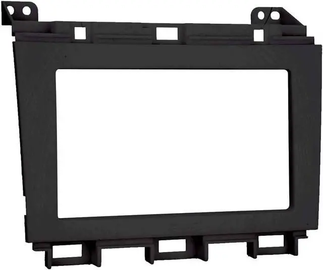 Alt view image 6 of 7 - Metra 95-7427B Double DIN Installation Kit for 2009 Nissan Maxima