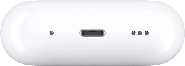 Alt view image 5 of 9 - Apple AirPods Pro (2nd generation) MagSafe Charging Case MQD83AM/A - White