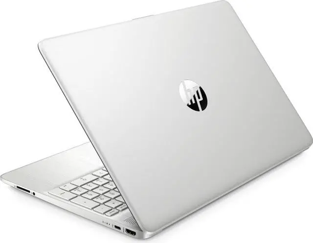 Alt view image 4 of 5 - HP 15.6" HD Touch Screen laptop (AMD Ryzen 7-5700U, 12GB RAM, 256GB SSD, Windows 11) - Natural silver (4W2K4UA)