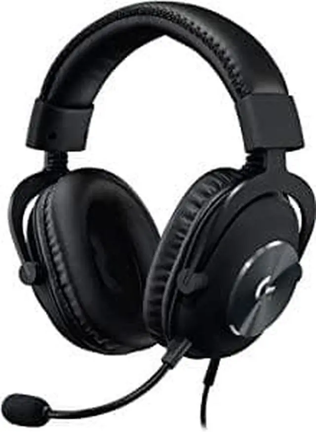 Alt view image 18 of 20 - Logitech PRO X 981-000817 Wired Over-the-Ear Gaming Headset Black