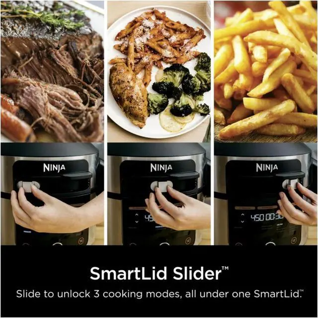 Alt view image 5 of 5 - Ninja OL500 Foodi 6.5-qt. Pressure Cooker Steam Fryer with SmartLid, 13-in-1