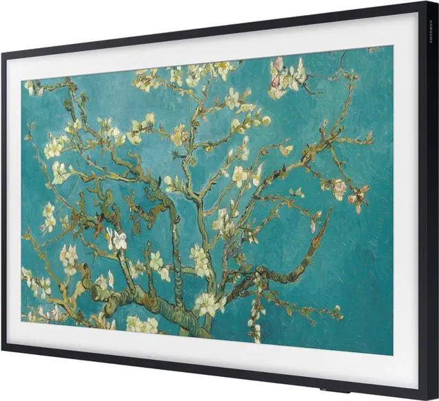 Alt view image 3 of 5 - Samsung 32" Class The Frame QLED Full HD Smart Tizen TV QN32LS03BBFXZA - BLACK