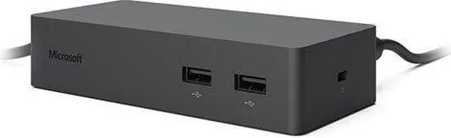 Alt view image 12 of 13 - Microsoft Surface Dock (PD9-00003) in Black with Surface Connect Cable for Surface Go, Surface Laptop, Surface Laptop 2, Surface Pro, Surface Pro 3, Surface Pro 4, Surface Pro 6, Surface Book, and