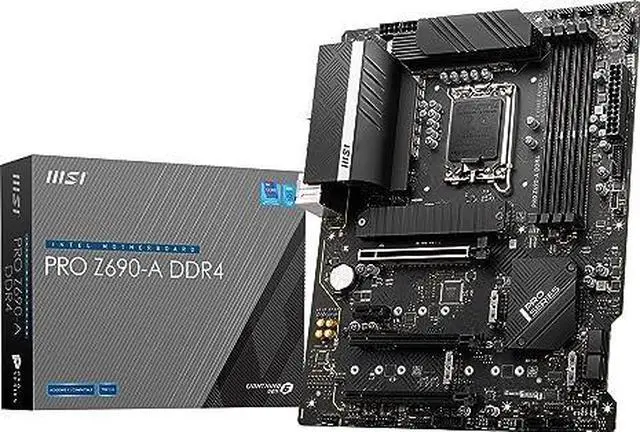 Alt view image 6 of 9 - MSI PRO Z690-A DDR4 Intel LGA 1700 Motherboard