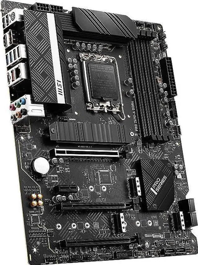 Alt view image 8 of 9 - MSI PRO Z690-A DDR4 Intel LGA 1700 Motherboard