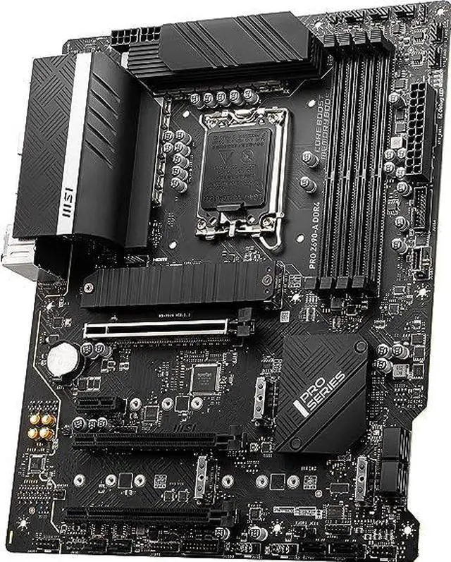 Alt view image 9 of 9 - MSI PRO Z690-A DDR4 Intel LGA 1700 Motherboard