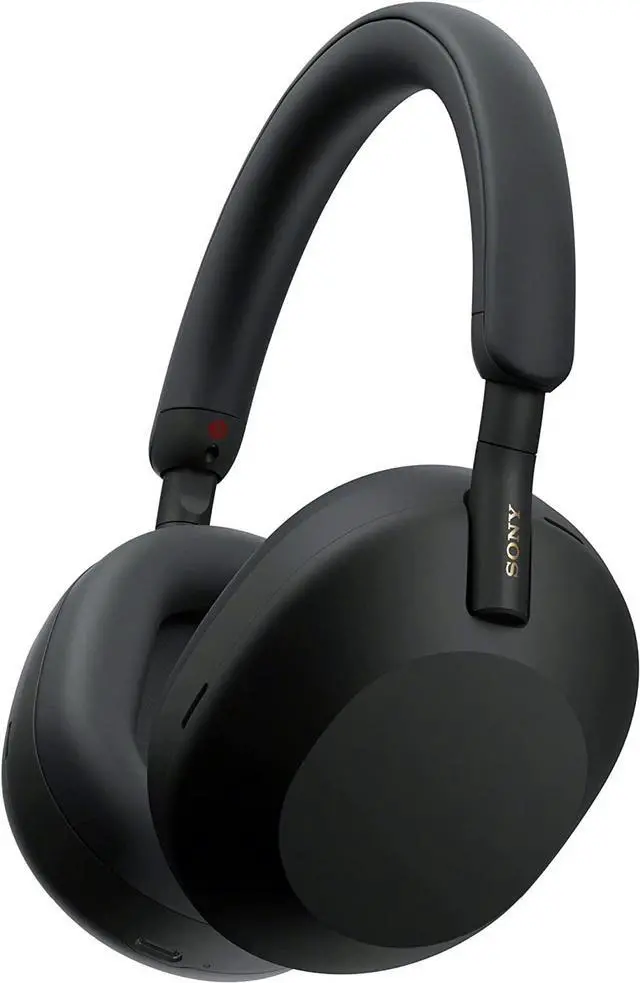 Alt view image 11 of 20 - Sony WH-1000XM5/B Wireless Industry Leading Noise Canceling Bluetooth Headphones (Black)