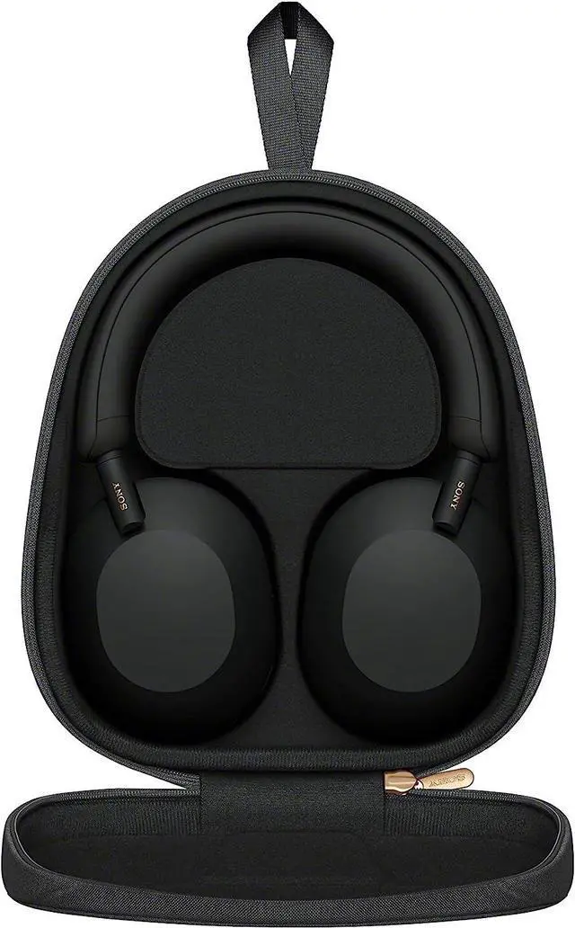 Alt view image 15 of 20 - Sony WH-1000XM5/B Wireless Industry Leading Noise Canceling Bluetooth Headphones (Black)