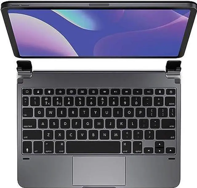 Main image of Brydge 11.0 Pro+ Wireless Backlit Keyboard iPad Pro BRYTP4012 - Space Gray