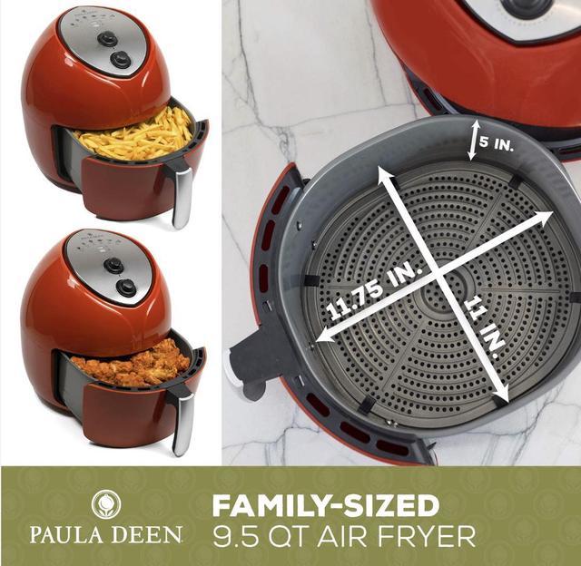 Paula Deen 9.5 Qt. Air Fryer with Rapid Air Circulation System