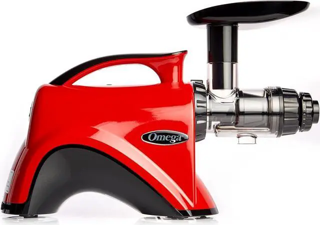 Alt view image 2 of 4 - Omega Juicer NC900HRD19 Juice Extractor and Nutrition System 150-Watt - Red