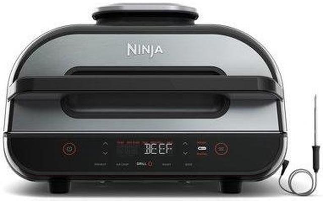 Refurbished Ninja FG550 Smart XL 4 in1 Indoor Grill Air Fryer Gray Newegg