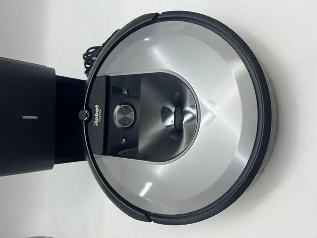 Alt view image 3 of 5 - iRobot Roomba i7+ 7550 Robot Vacuum Automatic Dirt Disposal Empties Itself BLACK